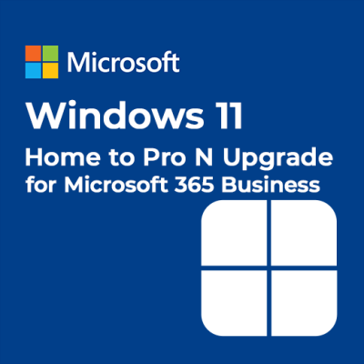 Windows 11 Home to Pro N Upgrade for Microsoft 365 Business