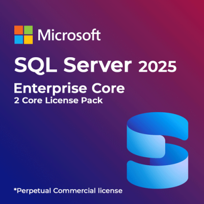 SQL Server 2025 Enterprise Core - 2 Core License Pack