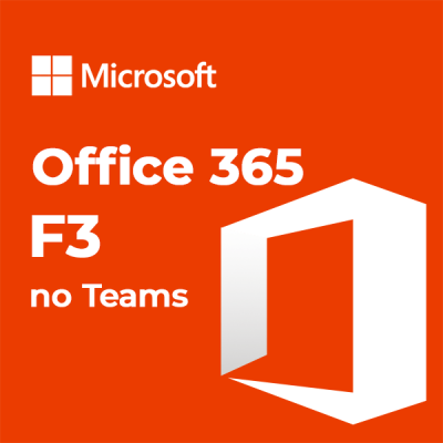 Office 365 F3 (no Teams)