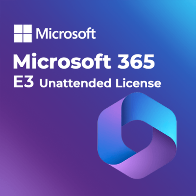 Microsoft 365 E3 Unattended License