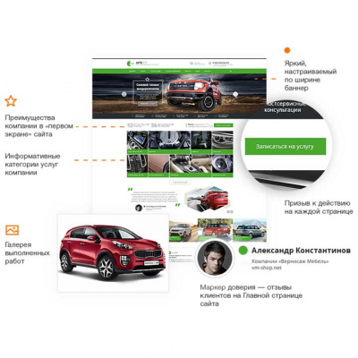 AutoCity: раздел услуг